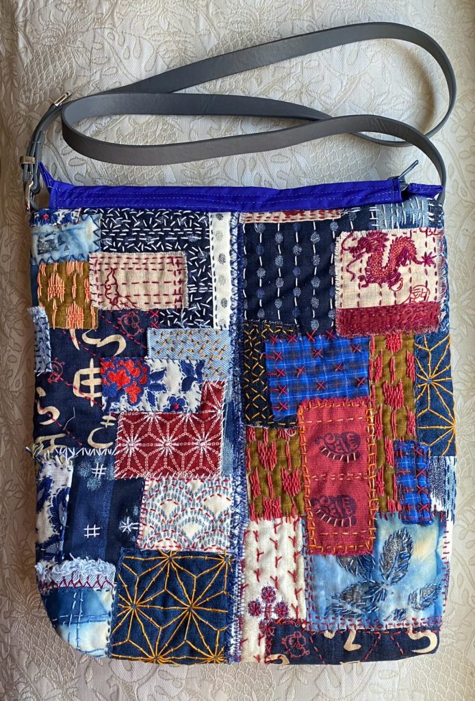 Boro Bag by Elaine Armstrong