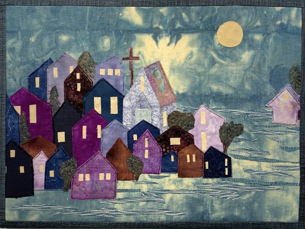 Linda coulter - Moonlit Harbour